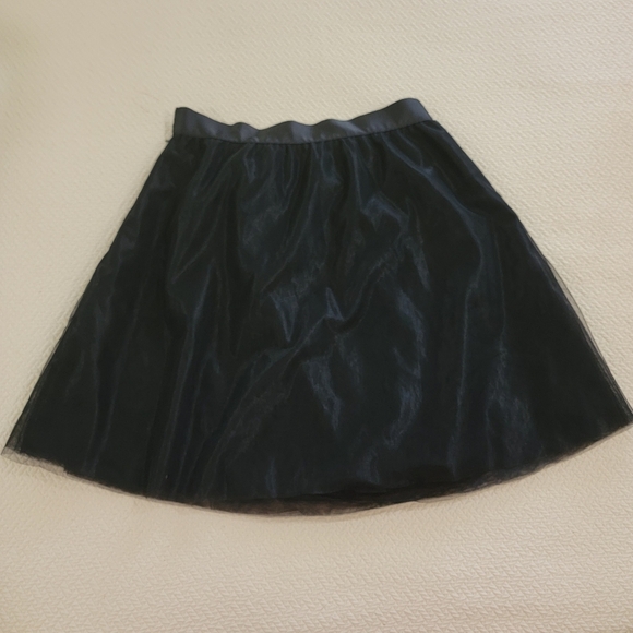 Gianni Bini Black Tulle Skirt Size Large Tutu Ballet core Whimsigoth - Picture 12 of 14
